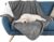 Waterproof Pet Blanket – 50×60-Inch Reversible Sherpa Fleece Throw Protects Couches, Cars, and Beds from Spills, Stains, and Fur by PETMAKER (Gray)