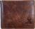 BULL GUARD Mens RFID Blocking Bifold Wallet Soft Genuine Leather Brown Western | Secure and Durable Extra Capacity Billfold with 11 Credit Cards, Flip Up ID